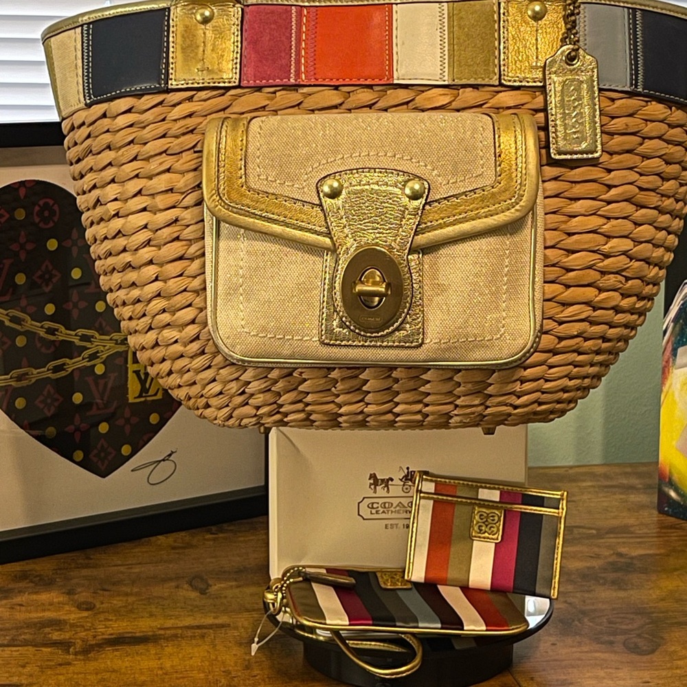 Coach legacy 3 piece limited edition 65th anniversary bag